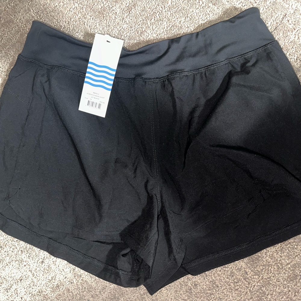 Bondi Active Women’s Running Short Black Size 14